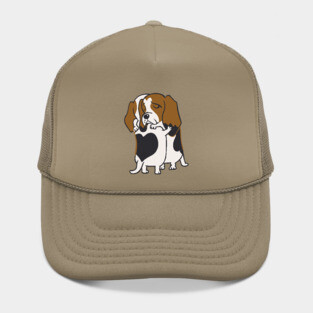 Basset Hound Hugs Hat