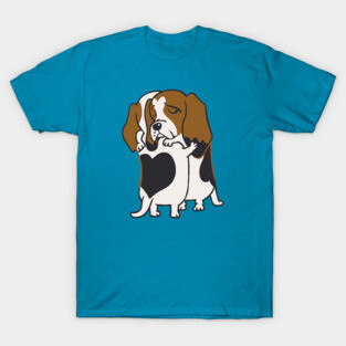 Basset Hound Hugs T-Shirt