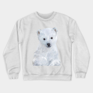 Little Polar Bear Crewneck Sweatshirt