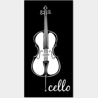 Cello Posters and Art