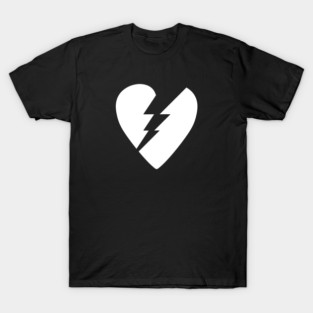 Broken Flash Heart T-Shirt