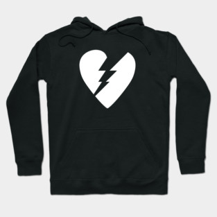 Broken Flash Heart Hoodie