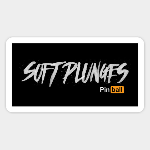 Pinball: Soft Plunges (dark) Sticker by DRI374