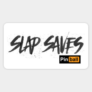 Pinball: Slap Saves (light) Magnet
