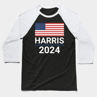 Harris 2024 - Kamala Harris for President Baseball T-Shirt