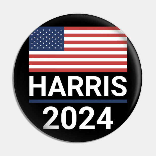 Harris 2024 - Kamala Harris for President Pin by UrbanLifeApparel