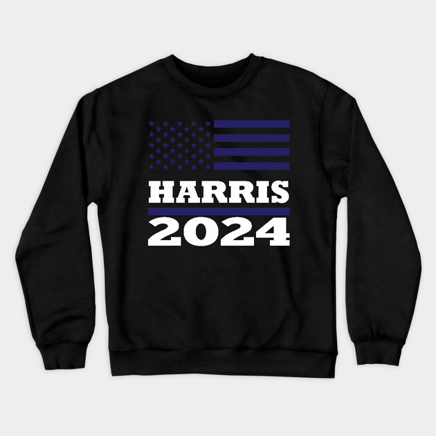 Kamala  Harris 2024 - Kamala Harris for President Crewneck Sweatshirt by UrbanLifeApparel