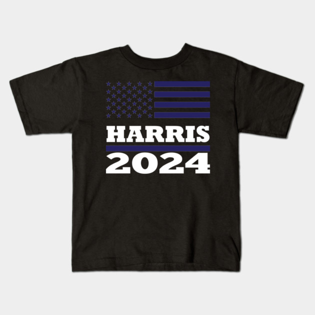 Kamala  Harris 2024 - Kamala Harris for President Kids T-Shirt by UrbanLifeApparel