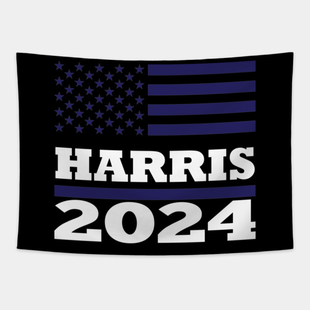 Kamala  Harris 2024 - Kamala Harris for President Tapestry by UrbanLifeApparel