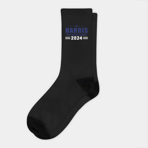 Harris 2024 Move American Forward Socks by UrbanLifeApparel