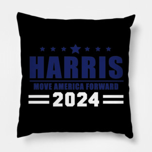 Harris 2024 Move American Forward Pillow