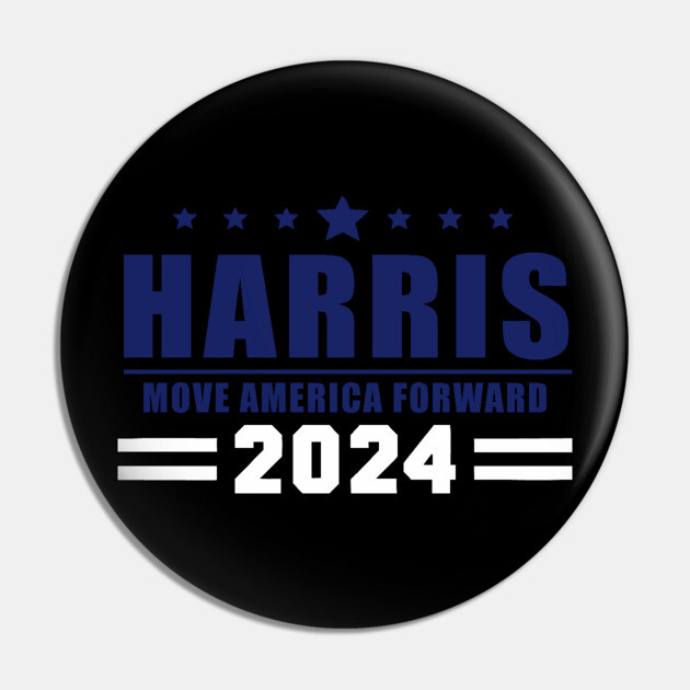 Harris 2024 Move American Forward Pin by UrbanLifeApparel