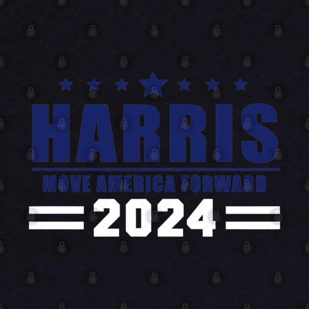 Harris 2024 Move American Forward by UrbanLifeApparel