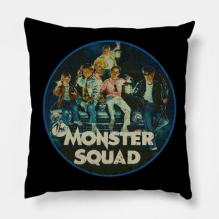 Monster Squad // Vintage Illustration Pillow