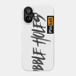 Pinball: Gobble Holes (light) Phone Case