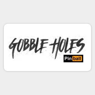 Pinball: Gobble Holes (light) Magnet