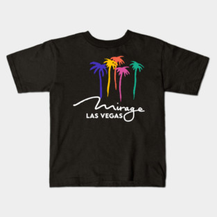 The Mirage Rainbow Palms Kids T-Shirt