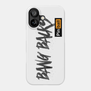 Pinball: Bang Backs (light) Phone Case