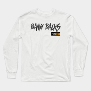 Pinball: Bang Backs (light) Long Sleeve T-Shirt