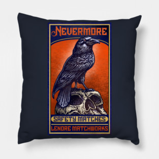 Nevermore Safety Matches Pillow