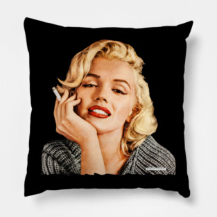 Marilyn Monroe Chicago Smoker Pillow