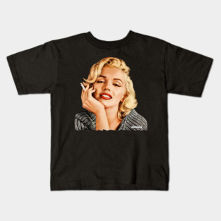 Marilyn Monroe Chicago Smoker Kids T-Shirt
