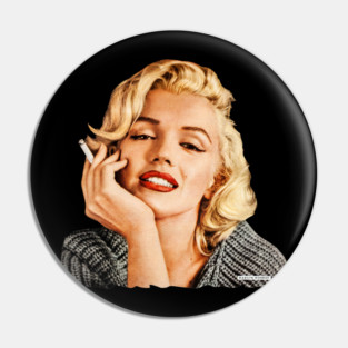 Marilyn Monroe Chicago Smoker Pin