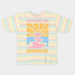 Sipping On Sunshine Kids T-Shirt