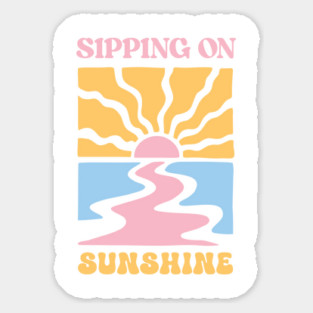 Sipping On Sunshine Magnet