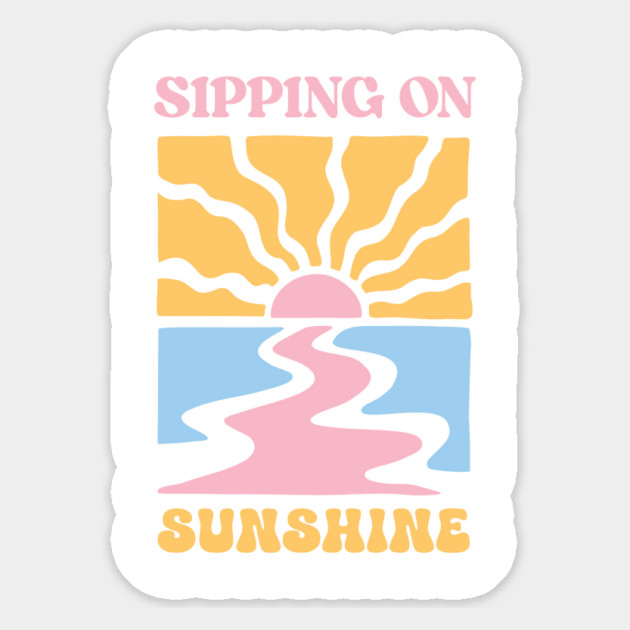 Sipping On Sunshine Magnet by TurnEffect