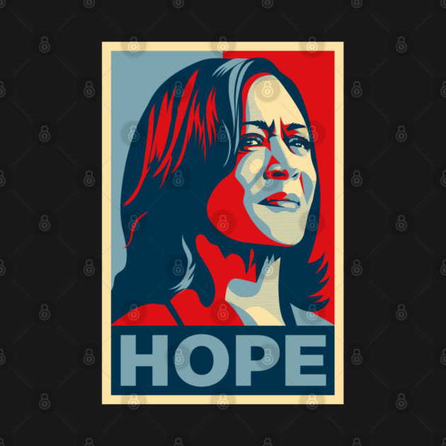 Kamala Harris: Hope by StripTees