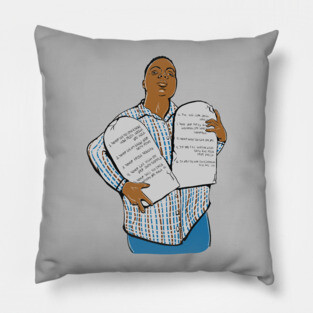 10 Crack Commandments Pillow