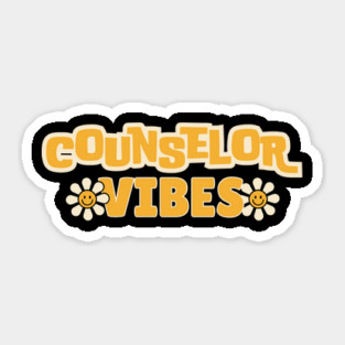 Counselor Vibes Sticker