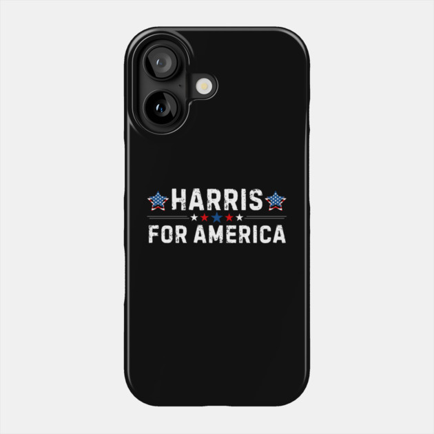 Kamala Harris For America Phone Case by The WYLD Tribe