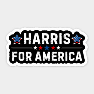 Kamala Harris For America Sticker