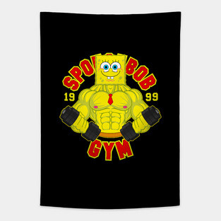 Spongebob Gym Tapestry
