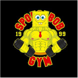 Spongebob Gym Posters and Art