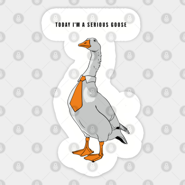 Serious Goose Office Humor Meme Sticker by Anticorporati