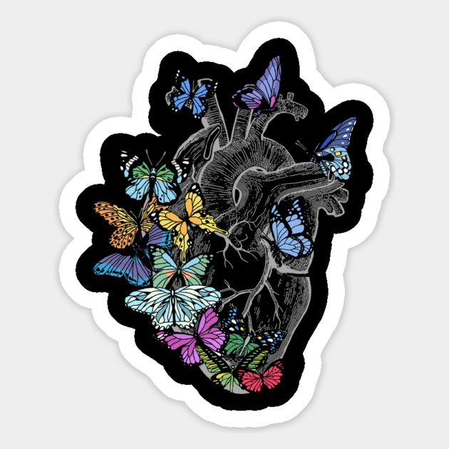 Butterfly Heart Magnet by GoshWow®