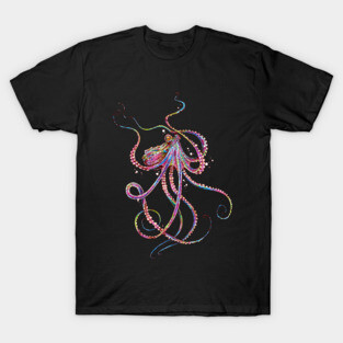 Reverse Drunk Octopus T-Shirt
