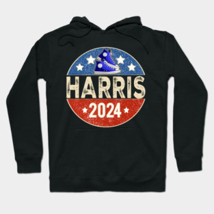 Kamala Harris 2024 Vote For President Kamala Sneakers Meme Hoodie