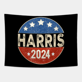 Kamala Harris 2024 Vote For Harris Tapestry