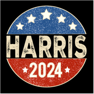 Kamala Harris 2024 Vote For Harris Posters and Art