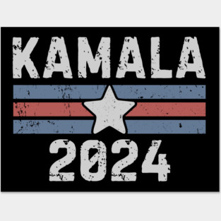 Kamala Harris 2024 Posters and Art