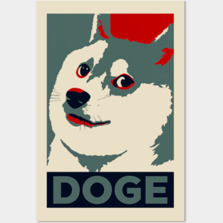 Doge Posters and Art