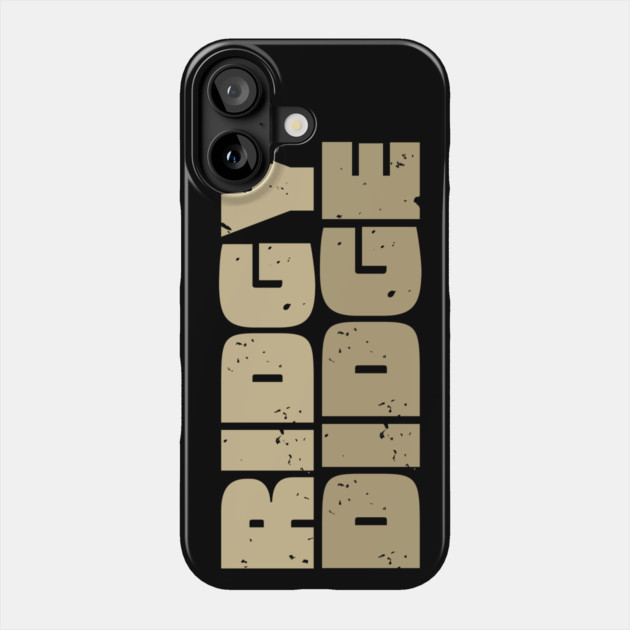 Ridgy Didge Phone Case by Timeless Chaos