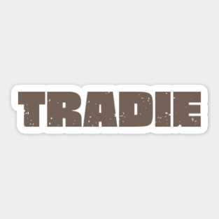 Tradie Sticker