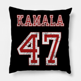 Kamala Harris 47  2024 Election Pillow