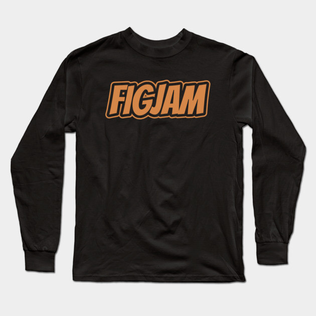 Figjam Design Long Sleeve T-Shirt by Timeless Chaos