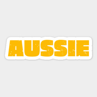 Aussie Sticker